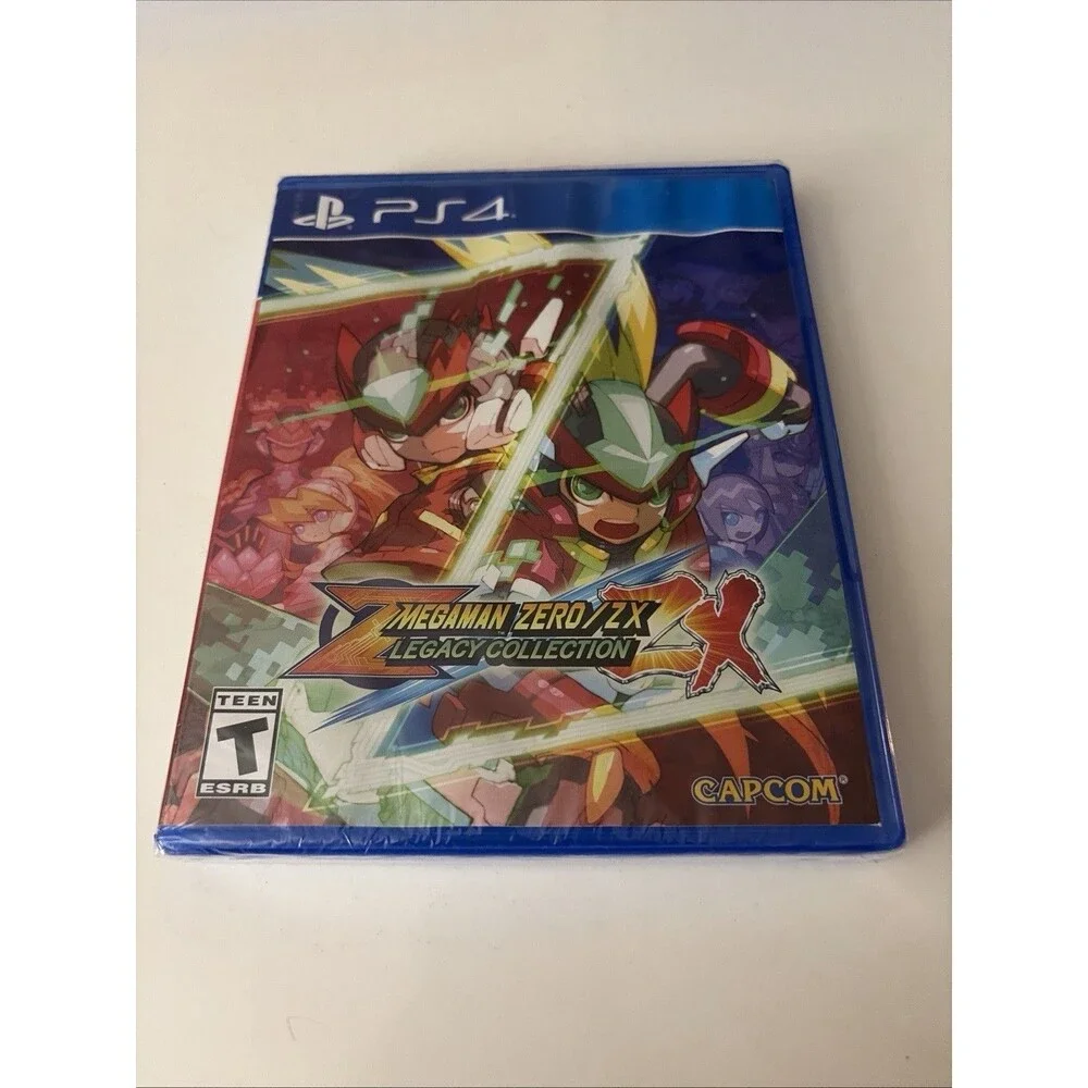 Mega Man Zero/ZX Legacy Collection - Sony PlayStation 4 Rare Factory Sealed PS4